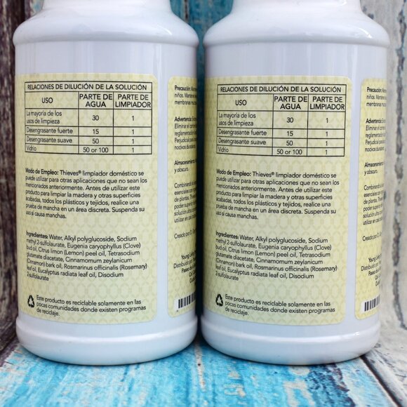 LOT OF 2 Thieves Household Cleaner Essential Oil Young Living READ DESCRIPTION - Picture 4 of 6